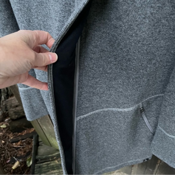 Prana Sephra Full Zip Recycled Wool Blend Shawl Collar Sweater Jacket Sz S - Picture 6 of 16